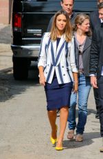 JESSICA ALBA Out in Los Angeles 02/27/2016