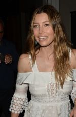 JESSICA BIEL at AU Fudge in West Hollywood 02/16/2016