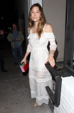 JESSICA BIEL at AU Fudge in West Hollywood 02/16/2016