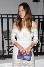 JESSICA BIEL at AU Fudge in West Hollywood 02/16/2016