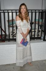 JESSICA BIEL at AU Fudge in West Hollywood 02/16/2016
