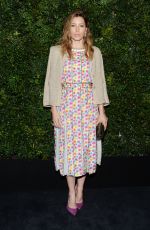 JESSICA BIEL at Chanel and Charles Finch Pre-oscar Party in Los Angeles 02/27/2016
