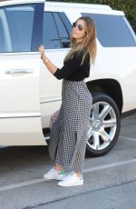 JESSICA BIEL Out and About in West Hollywood 02/16/2016