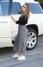 JESSICA BIEL Out and About in West Hollywood 02/16/2016