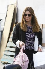 JESSICA BIEL Out Shopping in Beverly Hills 02/26/2016