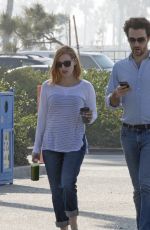 JESSICA CHASTAIN Out and About in Santa Monica 02/27/2016