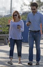 JESSICA CHASTAIN Out and About in Santa Monica 02/27/2016