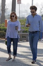 JESSICA CHASTAIN Out and About in Santa Monica 02/27/2016
