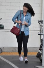 JESSICA LOWNDES Out and About in Los Angeles 02/22/2016