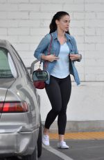 JESSICA LOWNDES Out and About in Los Angeles 02/22/2016