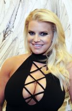 JESSICA SIMPSON at Tom Everhart Raw Exhibition in Beverly Hills 02/27/2016