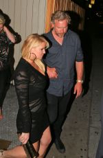 JESSICA SIMPSON Leaves Nice Guy in West Hollywood 02/19/2016