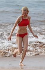 JESSICA STAM in Bikini at a Beach in Maui 01/29/2016