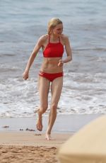 JESSICA STAM in Bikini at a Beach in Maui 01/29/2016