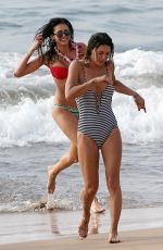 JESSICA SZOHR in Swimsuit at a Beach in Maui 01/29/2016