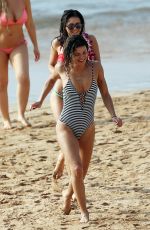 JESSICA SZOHR in Swimsuit at a Beach in Maui 01/29/2016