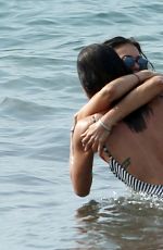 JESSICA SZOHR in Swimsuit at a Beach in Maui 01/29/2016