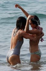 JESSICA SZOHR in Swimsuit at a Beach in Maui 01/29/2016