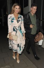 JESSICA WRIGHT at Nobu Restaurant in London 02/11/2016