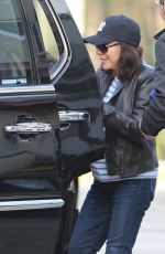 JOAN COLLINS Out and About in Miami 02/11/2016