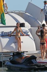JOANNA KRUPA in Bikini at a Yacht in Miami 02/22/2016