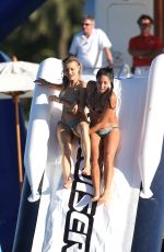 JOANNA KRUPA in Bikini at a Yacht in Miami 02/22/2016