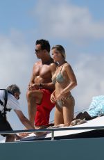JOANNA KRUPA in Bikini at a Yacht in Miami 02/22/2016