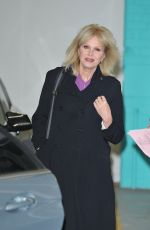 JOANNA LUMLEY Leaves ITV Studios in London 02/01/2016