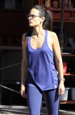 JORDANA BREWSTER in Leggings Out in Beverly Hills 02/09/2016