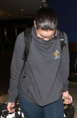 JORDIN SPARKS at LAX Airport in Los Angeles 02/08/2016