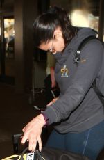 JORDIN SPARKS at LAX Airport in Los Angeles 02/08/2016