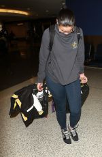 JORDIN SPARKS at LAX Airport in Los Angeles 02/08/2016