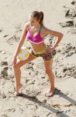 JOSEPHINE SKRIVER on the Set of VSX Commercial in Malibu 02/26/2016