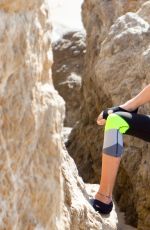 JOSEPHINE SKRIVER on the Set of VSX Commercial in Malibu 02/26/2016