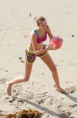 JOSEPHINE SKRIVER on the Set of VSX Commercial in Malibu 02/26/2016