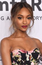JOURDAN DUNN at 2016 amfar New York Gala 02/10/2016