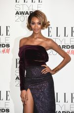 JOURDAN DUNN at Elle Style Awards in London 02/23/2016