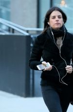 JULIA RESTOIN Out and About in New York 01/27/2016