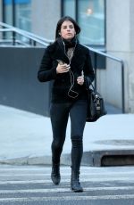 JULIA RESTOIN Out and About in New York 01/27/2016