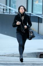 JULIA RESTOIN Out and About in New York 01/27/2016