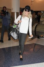 JULIANNE HOUGH at LAX Airport in Los Angeles 02/19/2016