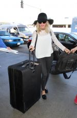 JULIANNE HOUGH at LAX Airport in Los Angeles 02/19/2016
