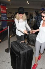 JULIANNE HOUGH at LAX Airport in Los Angeles 02/19/2016