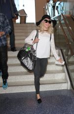 JULIANNE HOUGH at LAX Airport in Los Angeles 02/19/2016