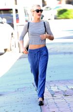 JULIANNE HOUGH Leaves Zinque in West Hollywood 02/09/2016