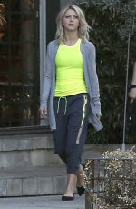 JULIANNE HOUGH on the Set of a Photoshoot in West Hollywood 02/03/2016