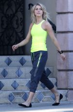 JULIANNE HOUGH on the Set of a Photoshoot in West Hollywood 02/03/2016