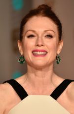 JULIANNE MOORE at British Academy of Film and Television Arts Awards 2016 in London 02/14/2016