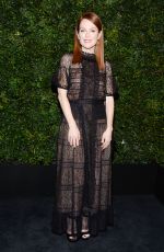 JULIANNE MOORE at Chanel and Charles Finch Pre-oscar Party in Los Angeles 02/27/2016