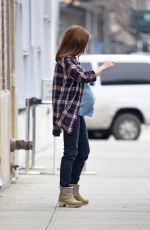 JULIANNE MOORE on the Set of Inside Amy Schumer in New York 02/04/2016